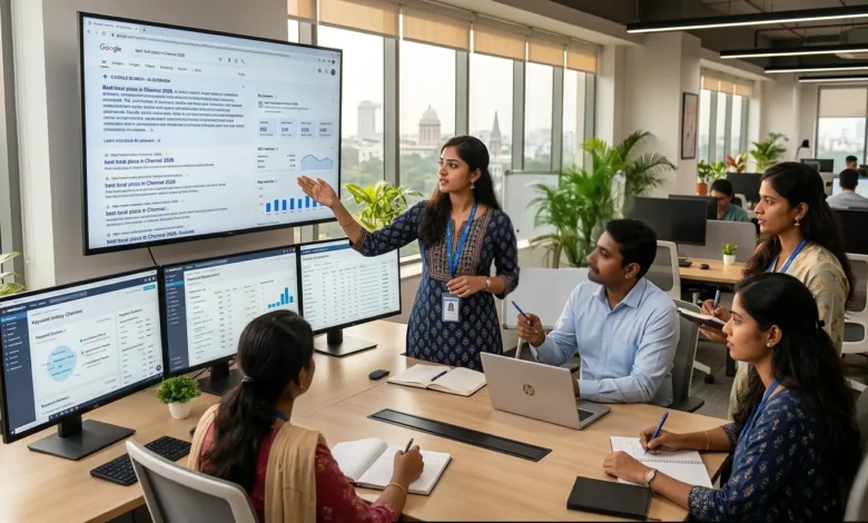 Indian SEO professionals analyzing Google Search in 2026 and AI-powered search visibility