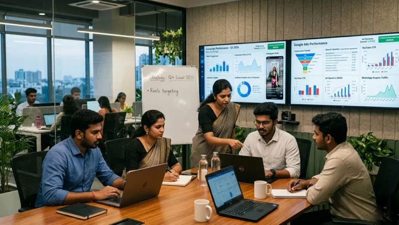 Indian marketers analysing Meta and Google Ad Growth for 2026 paid media strategy